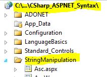 CS Syntax String Manipulation Join