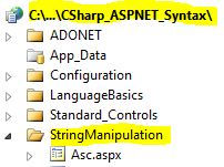 CS Syntax String Manipulation Left