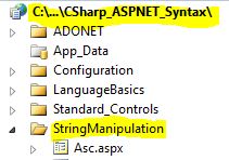 CS Syntax String Manipulation PadLeft
