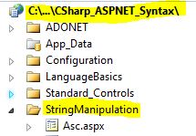 CS Syntax String Manipulation StrComp
