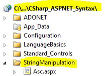 CS Syntax String Manipulation StrConv