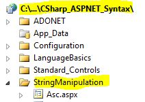 CS Syntax String Manipulation UCase