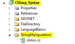 CS Syntax String Manipulation LCase