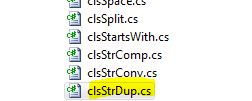 CS Syntax String Manipulation StrDup