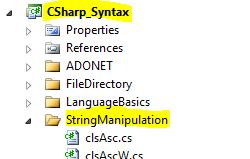 CS Syntax String Manipulation Substring